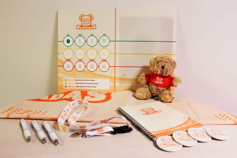 Artes Gráficas Danubio - Merchandising - Campaña de incentivos Burger King