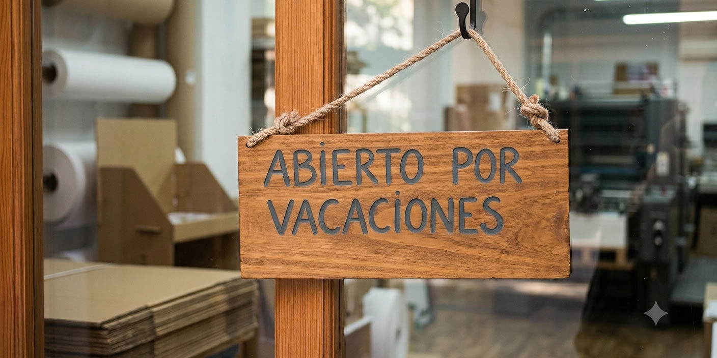 Artes Gráficas Danubio – Blog – Imagen abierto por vacaciones Artes Gráficas Danubio - Blog - Imagen abierto por vacaciones